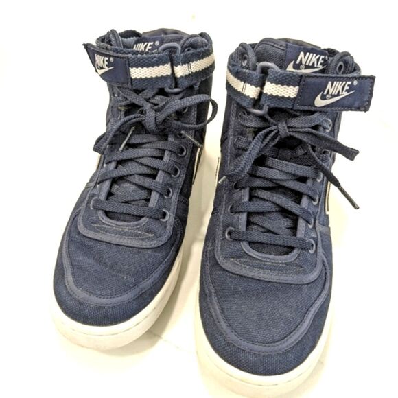 2017 NIKE VANDAL HIgh SUPREME 318330 402 OBSIDIAN  DUNK AIR FORCE sneaker sz 7.5 - Picture 4 of 12